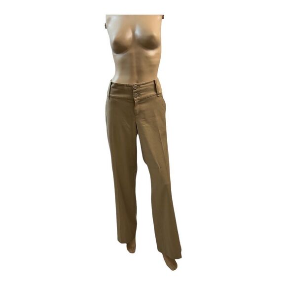 Banana Republic Women's Martin Khaki Stretch Pants. Size 8. - Picture 1 of 10